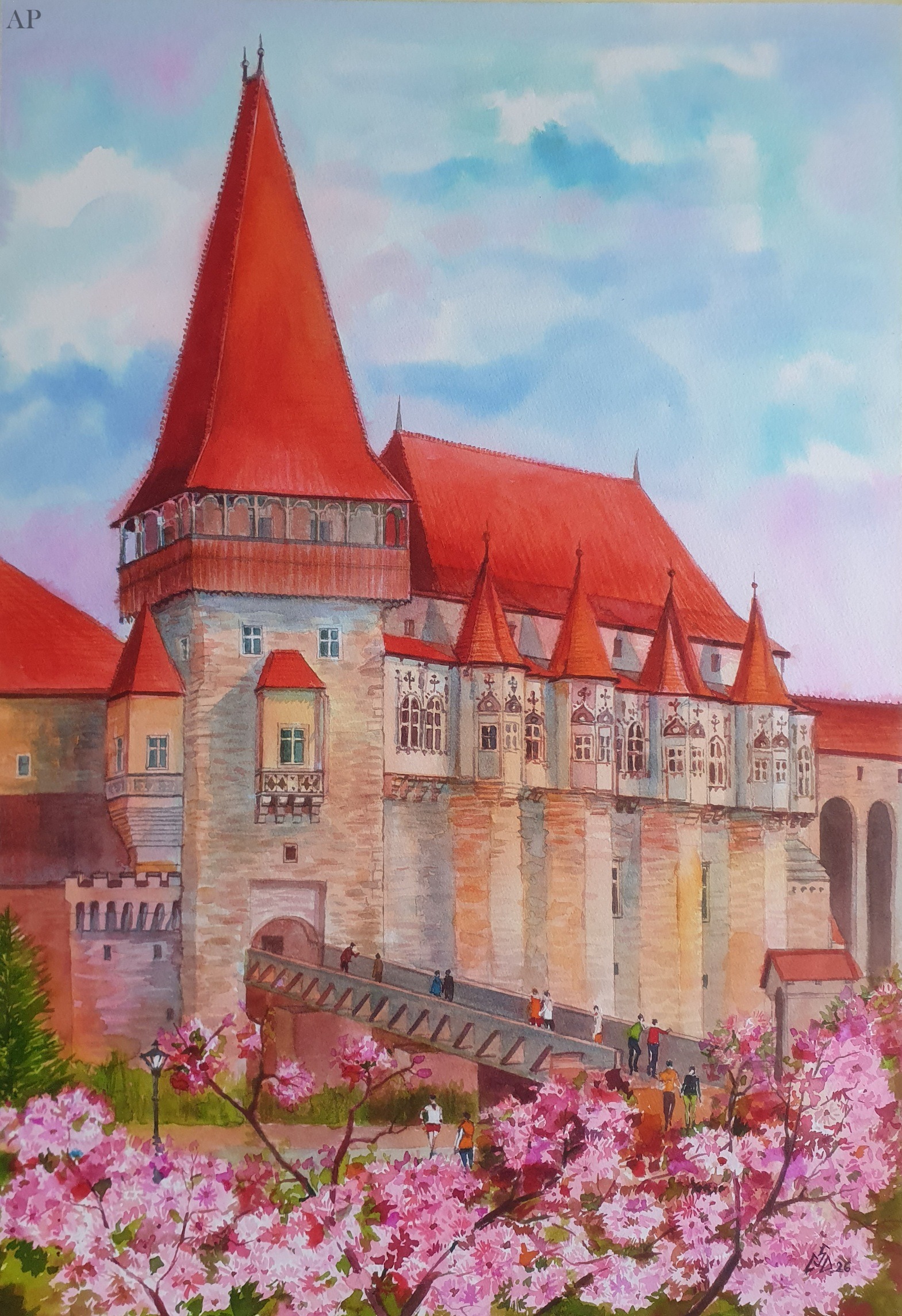 Castelul Corvinilor - Pictură contemporană - București