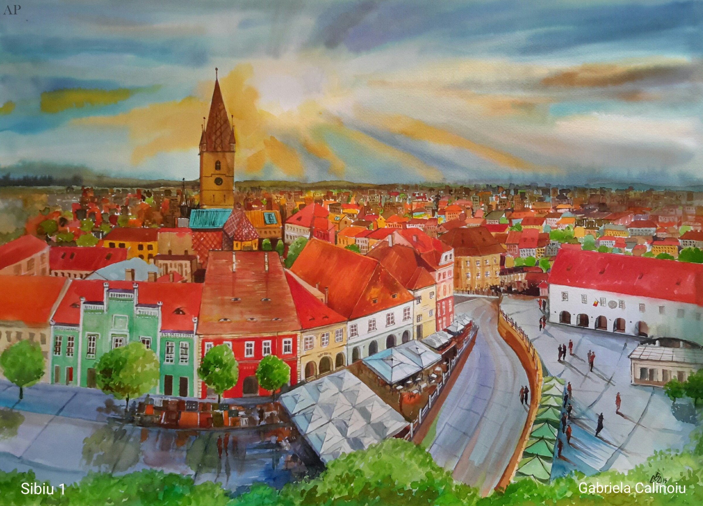 Sibiu 1 - Pictură contemporană - București