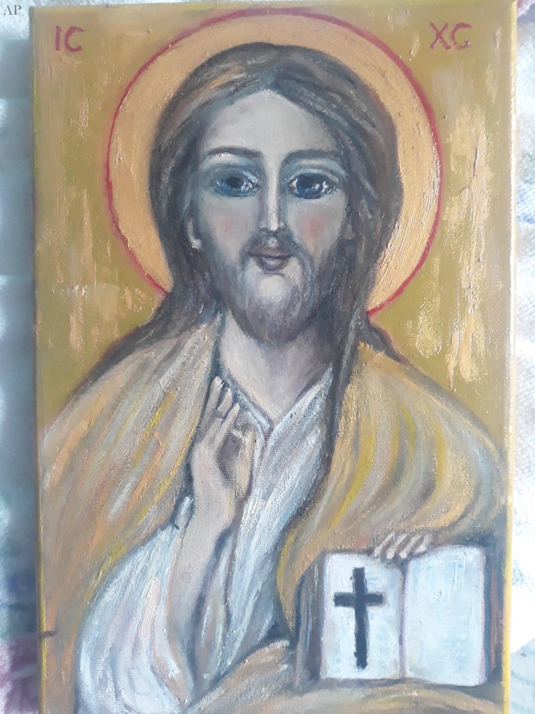 Cristos Pantocrator - Lucrări cu temă religioasă - Alba