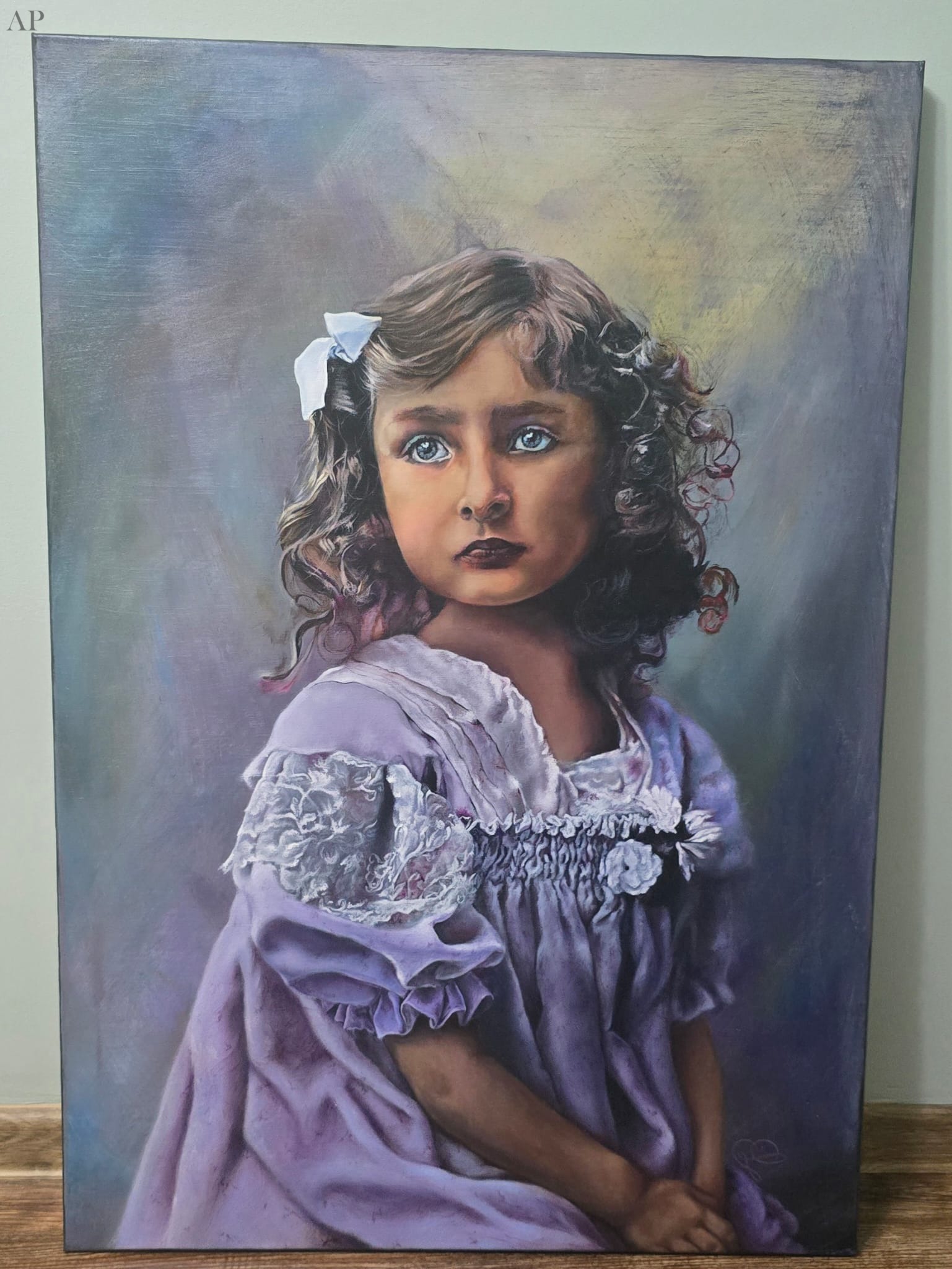 Tablou cu copil - Lucrări diverse - Suceava