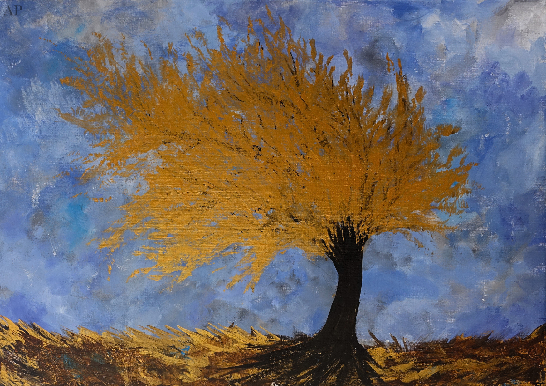 Inner Landscapes III: Bargaining - Pictură contemporană - Mureș