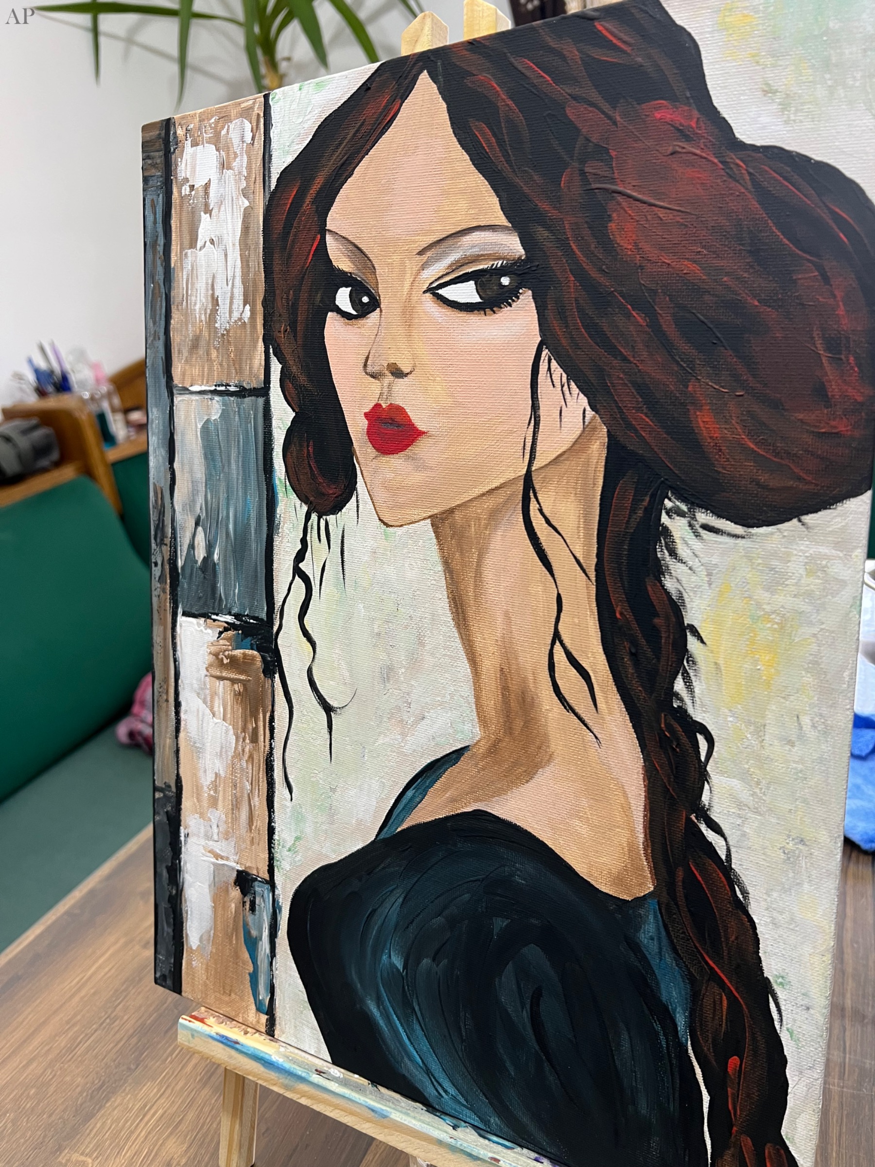 Portret, pictura contemporana - Pictură contemporană - Bihor