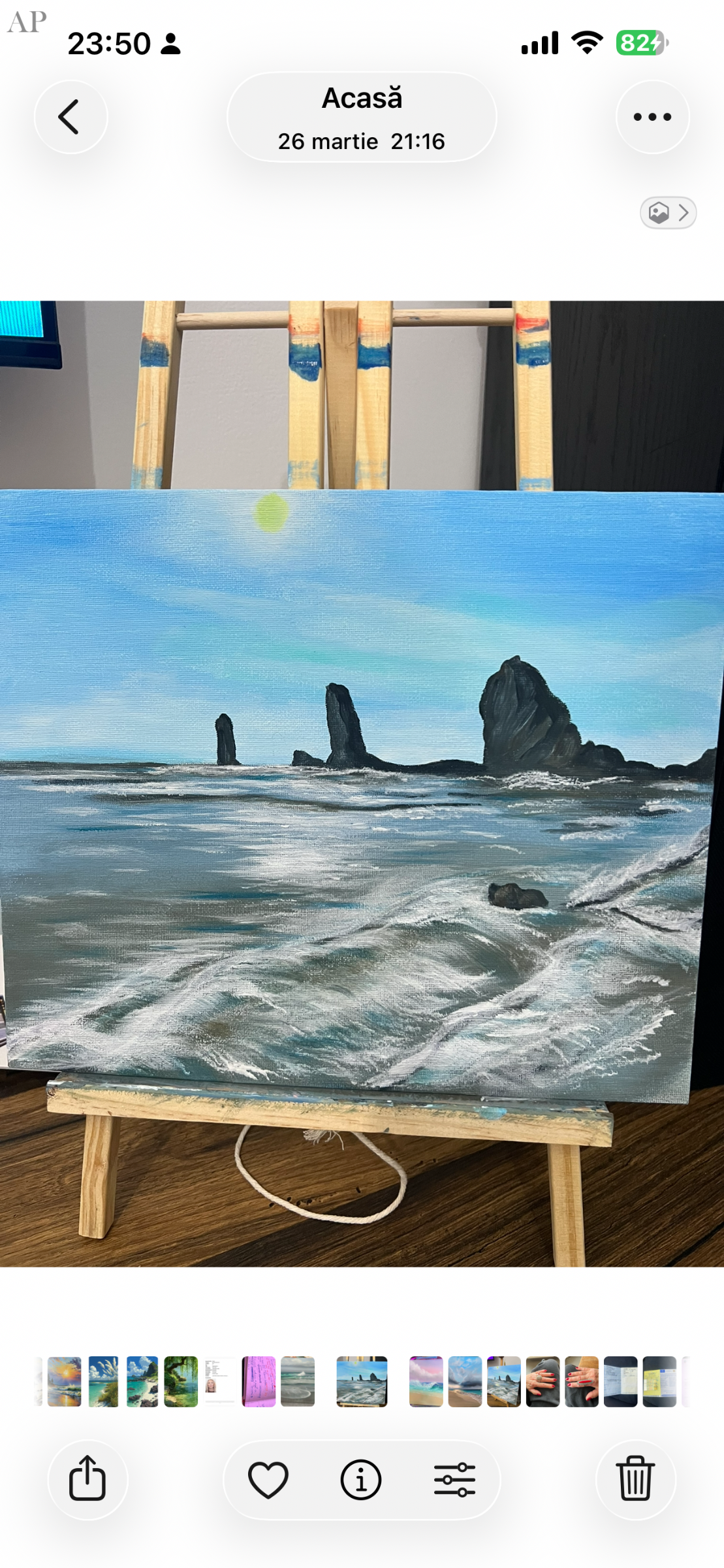 Mare involburata - Pictură contemporană - Bihor