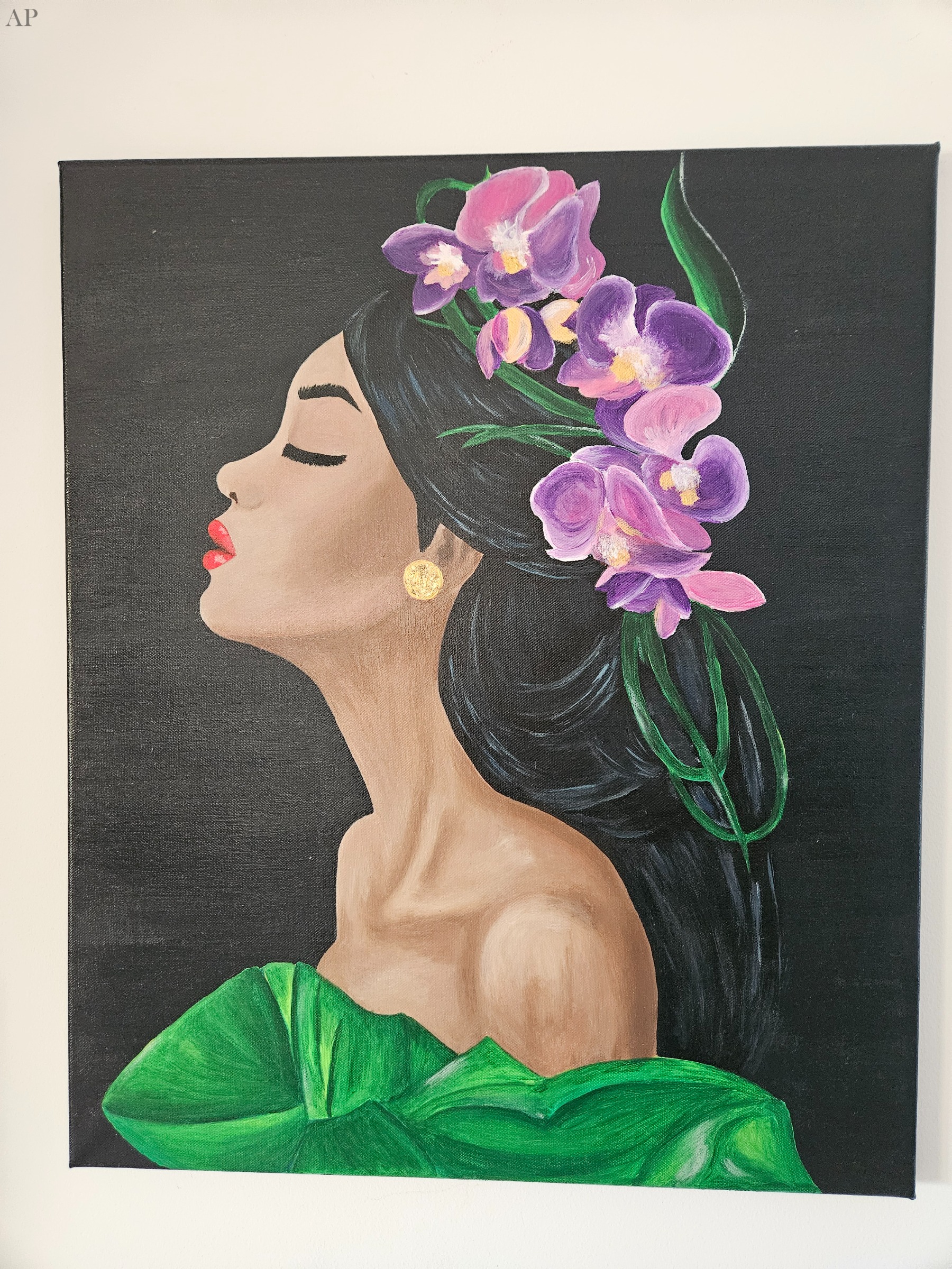 Blooming Silence - by Alexandra Aschilean - Pictură contemporană - Cluj