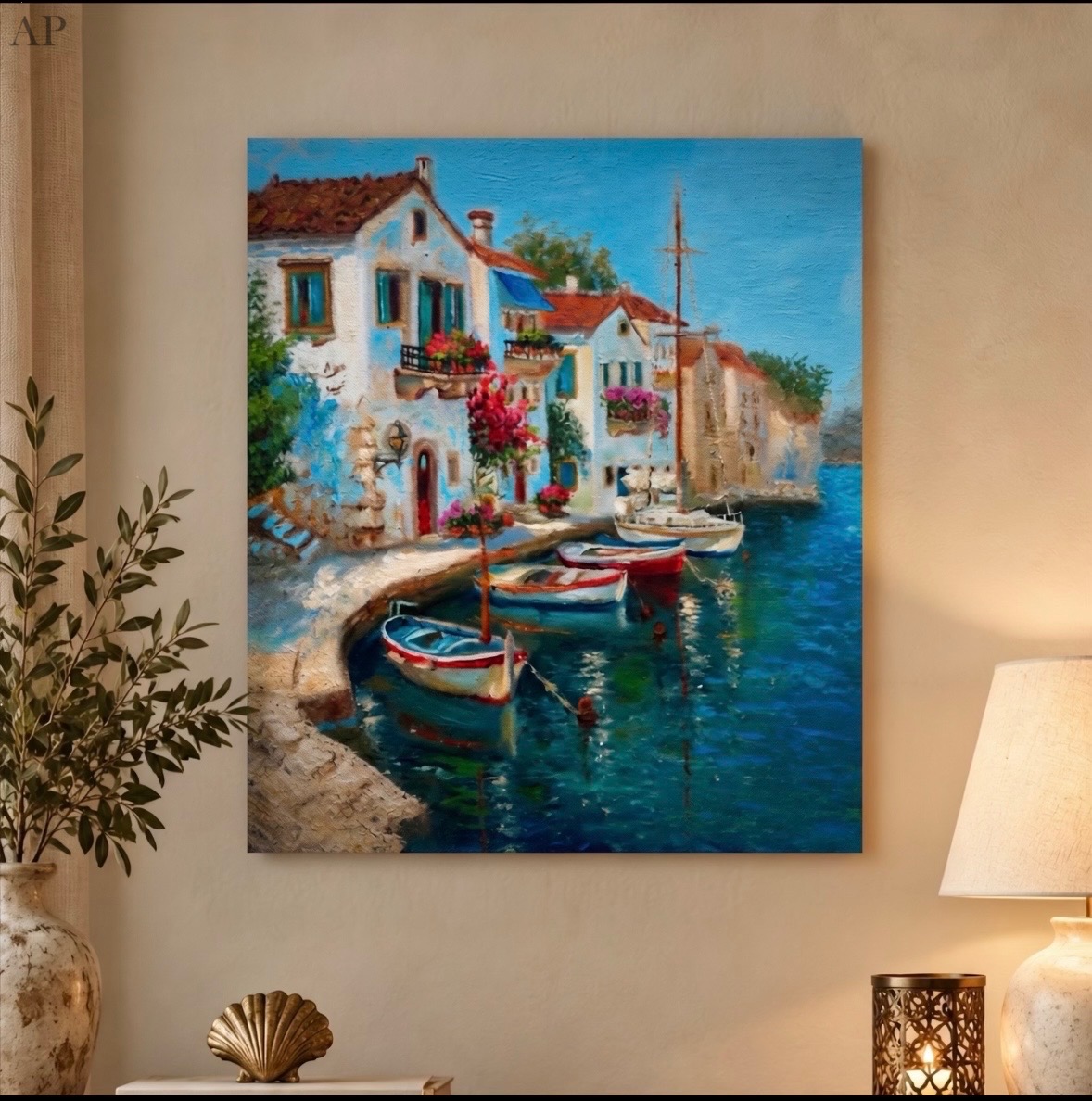 Tihna marina - Pictură contemporană - Cluj