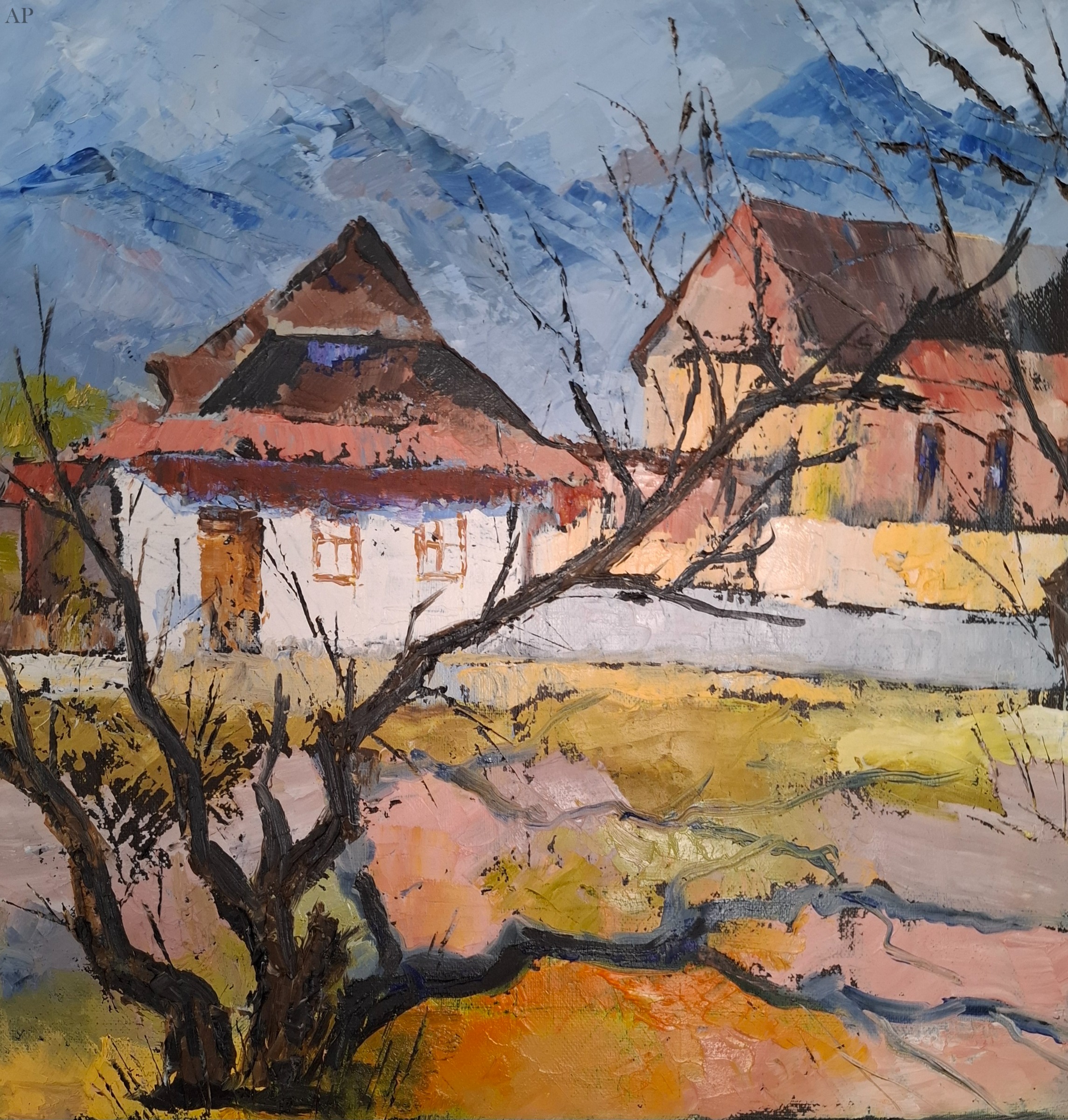 Ecoul toamnei, în Făgăraș - Pictură contemporană - Brașov