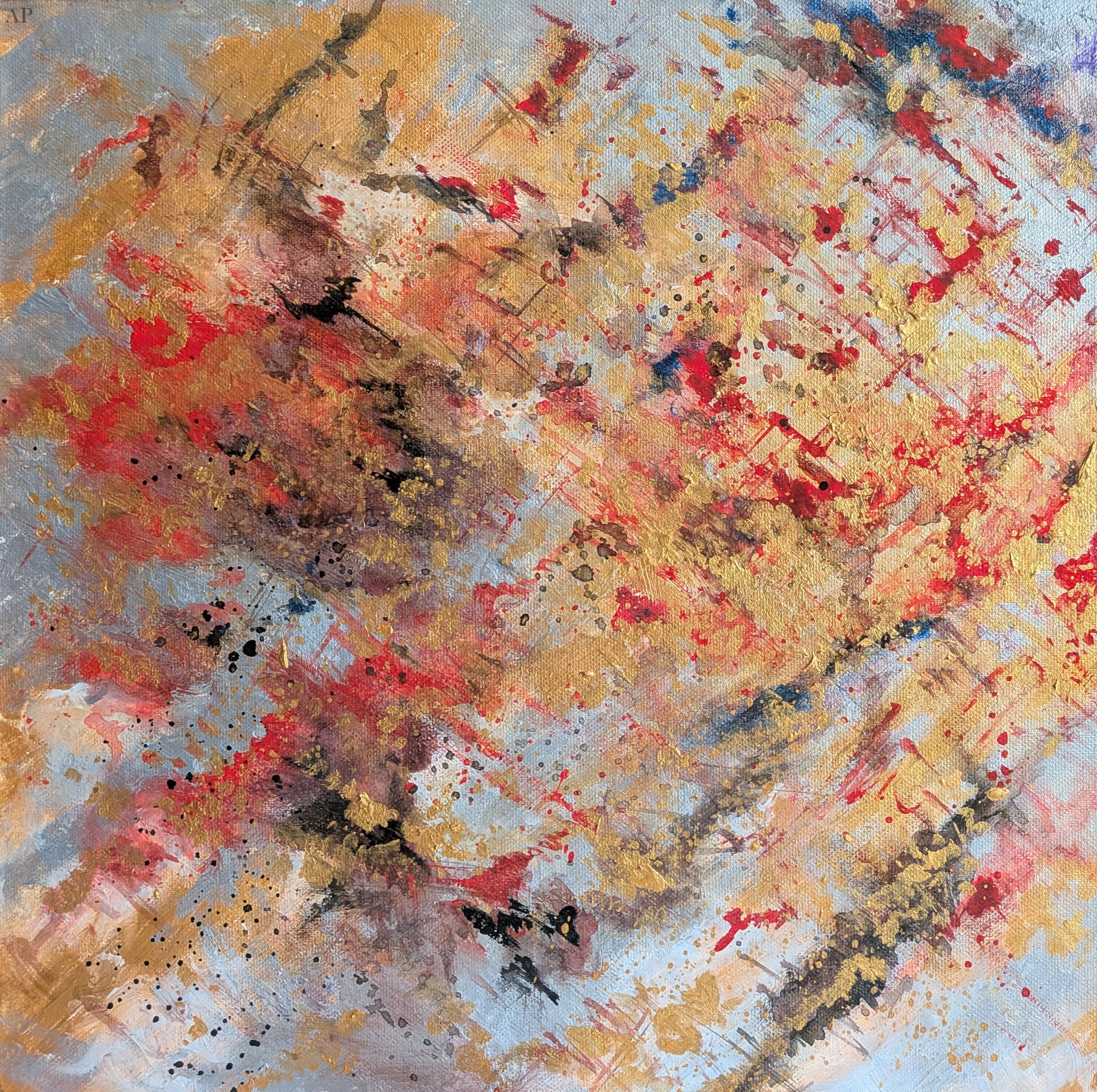 Abstract 1 - Pictură contemporană - Alba