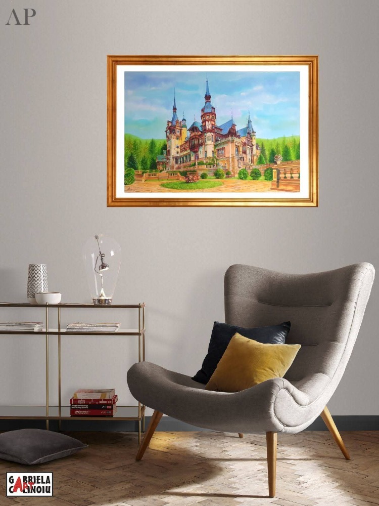 Pictură Castelul Peleș 6 - Pictură contemporană