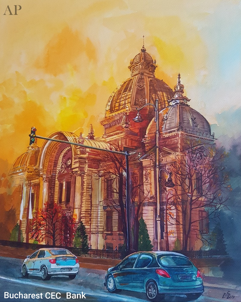 Bucharest CEC Bank - Pictură contemporană - București
