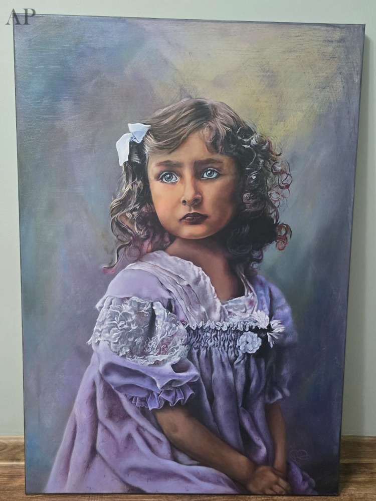 Tablou cu copil - Lucrări diverse - Suceava