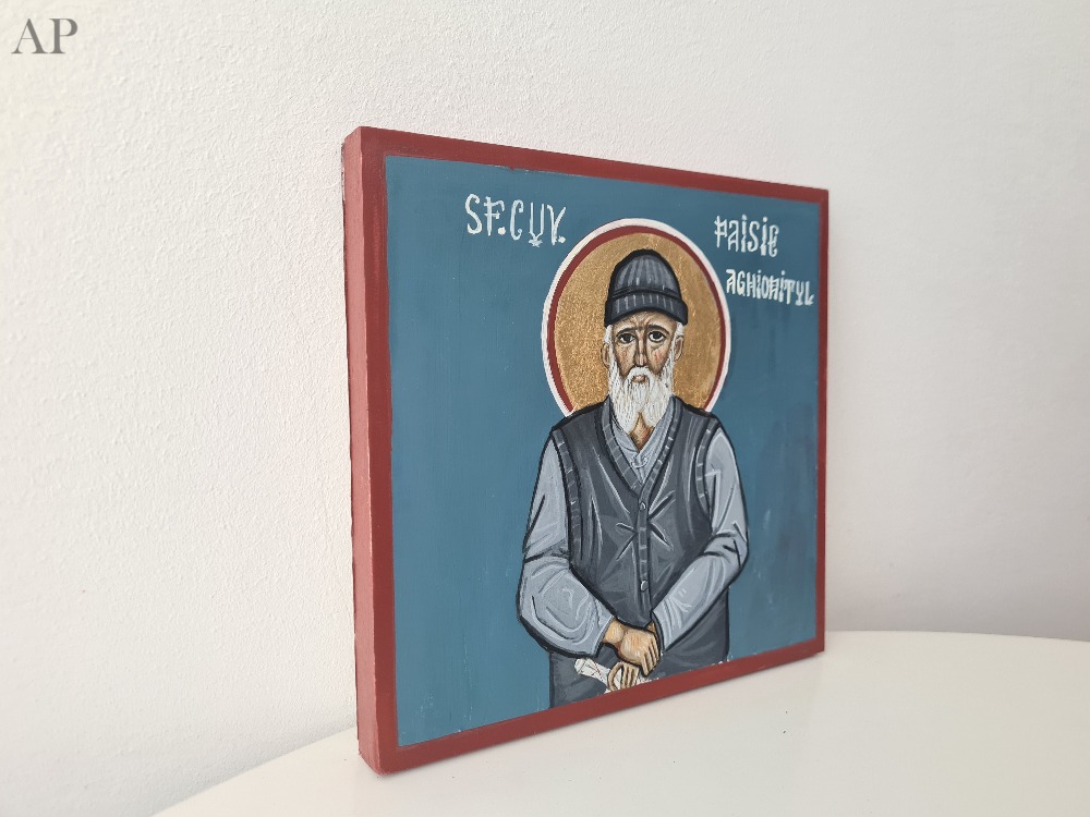 Icoană pictată manual - Lucrări cu temă religioasă