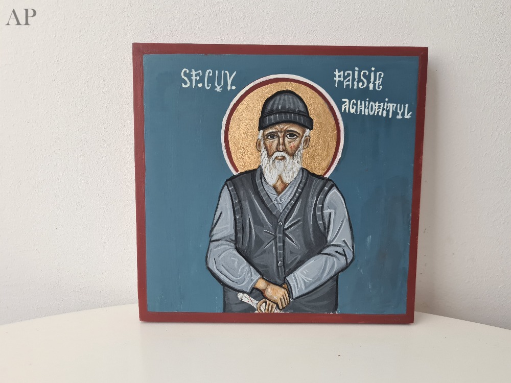 Icoană pictată manual - Lucrări cu temă religioasă - Arad