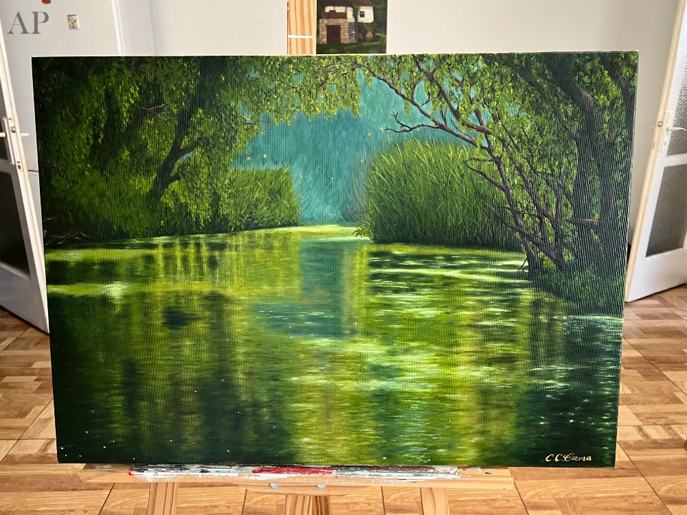 Reflexii de vara - Pictură contemporană
