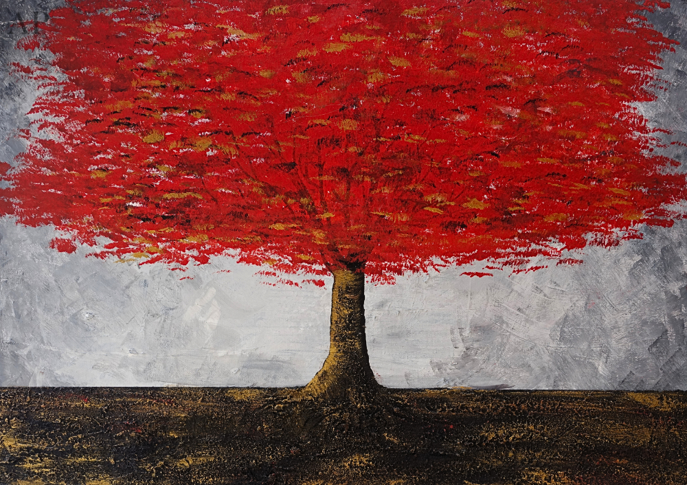 Inner Landscapes II: Anger - Pictură contemporană - Mureș