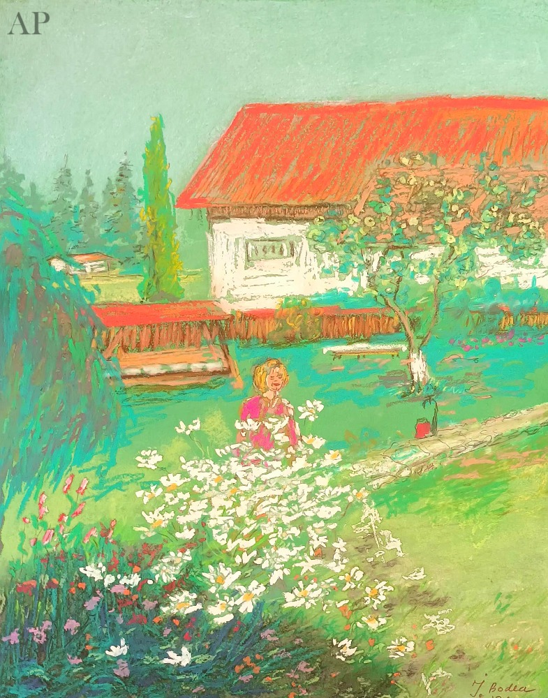 Bodea Ioan, picturi lucrate în acrilic și pastel. - Pictură contemporană