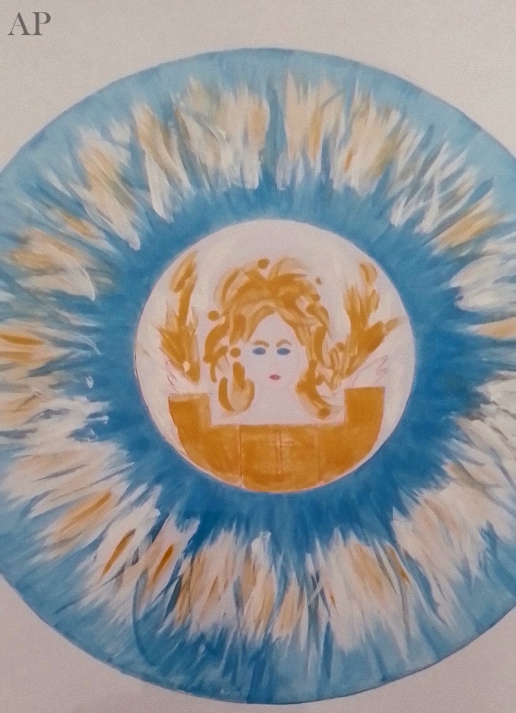 MIHAELA-DANA BURAGA.INGERUL-IRIS,INGERUL-LACRIMA.PICTURI ACRILIC.2025/2026 - Pictură contemporană