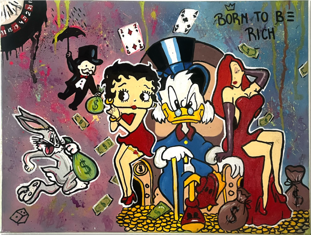 “Animated Fortune” Denisa Vaidos 2025 - Pictură contemporană - Mureș