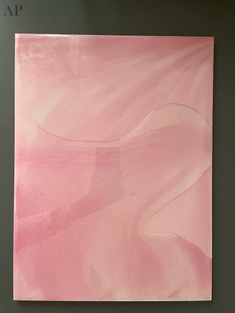 Pink flow - Pictură contemporană - Cluj