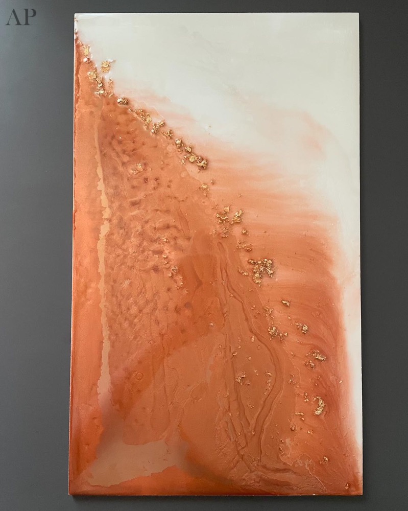 Copper Shore - Pictură contemporană - Cluj