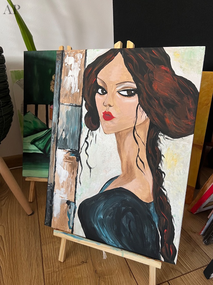 Portret, pictura contemporana - Pictură contemporană