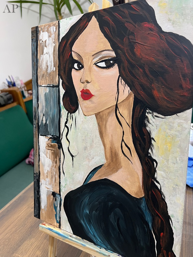 Portret, pictura contemporana - Pictură contemporană - Bihor