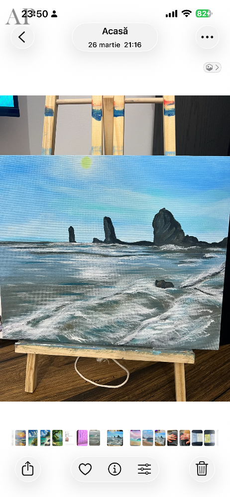 Mare involburata - Pictură contemporană - Bihor