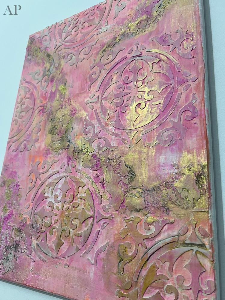 Abstract in stilul Victorian - Pictură contemporană