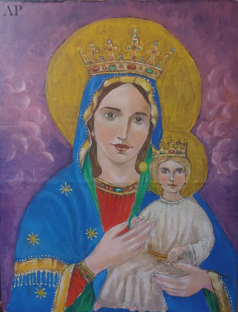 Icoana Maicii Domnului - Lucrări cu temă religioasă - Iași