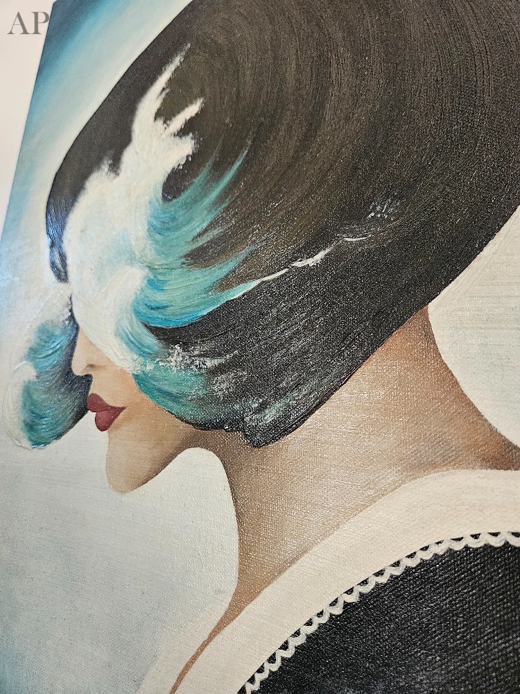 Waves of Thought - by Alexandra Aschilean - Pictură contemporană