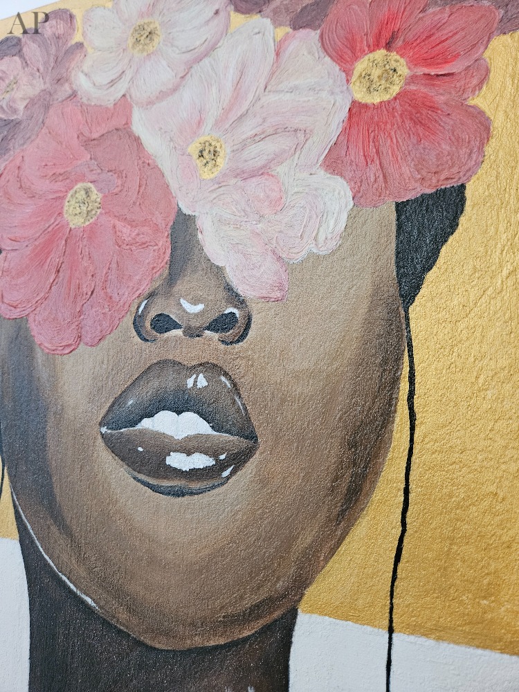 Floral Identity - by Alexandra Aschilean - Pictură contemporană