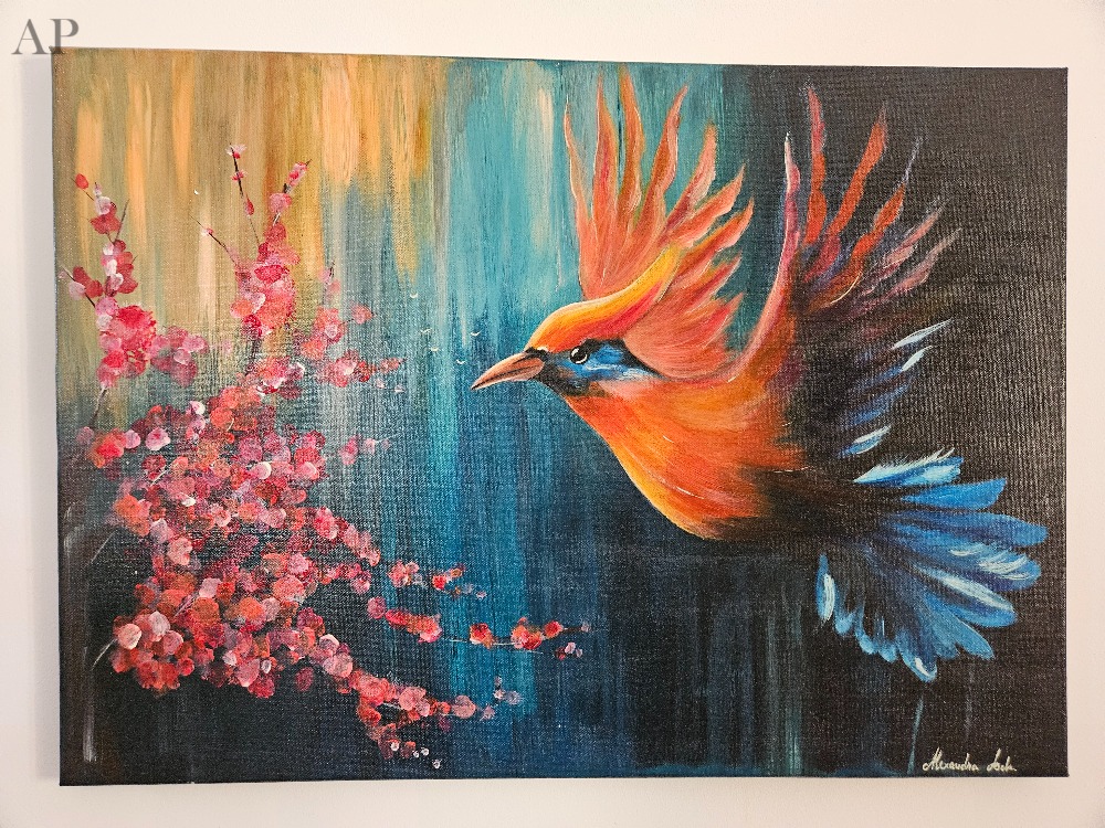 Between Light and Shadow - by Alexandra Aschilean - Pictură contemporană - Cluj