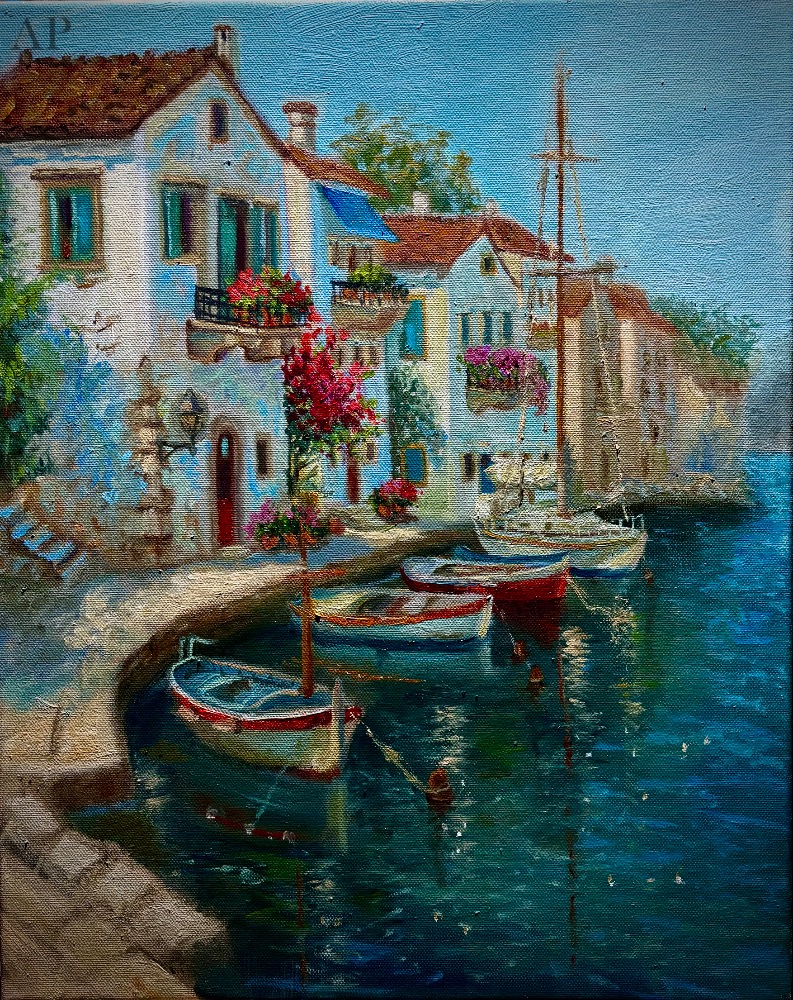 Tihna marina - Pictură contemporană
