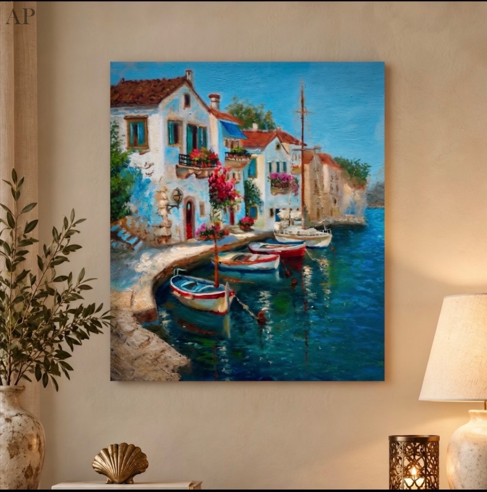 Tihna marina - Pictură contemporană - Cluj
