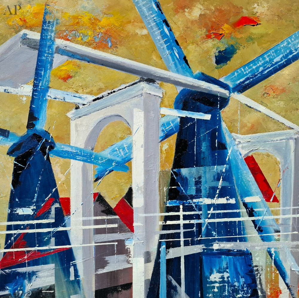 Geometrie olandeză - Pictură contemporană - Brașov