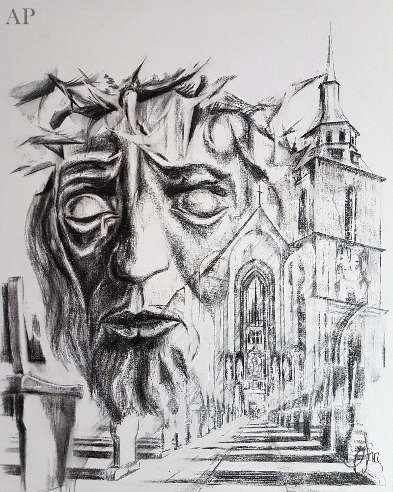 Meditație - Pictură contemporană - Brașov