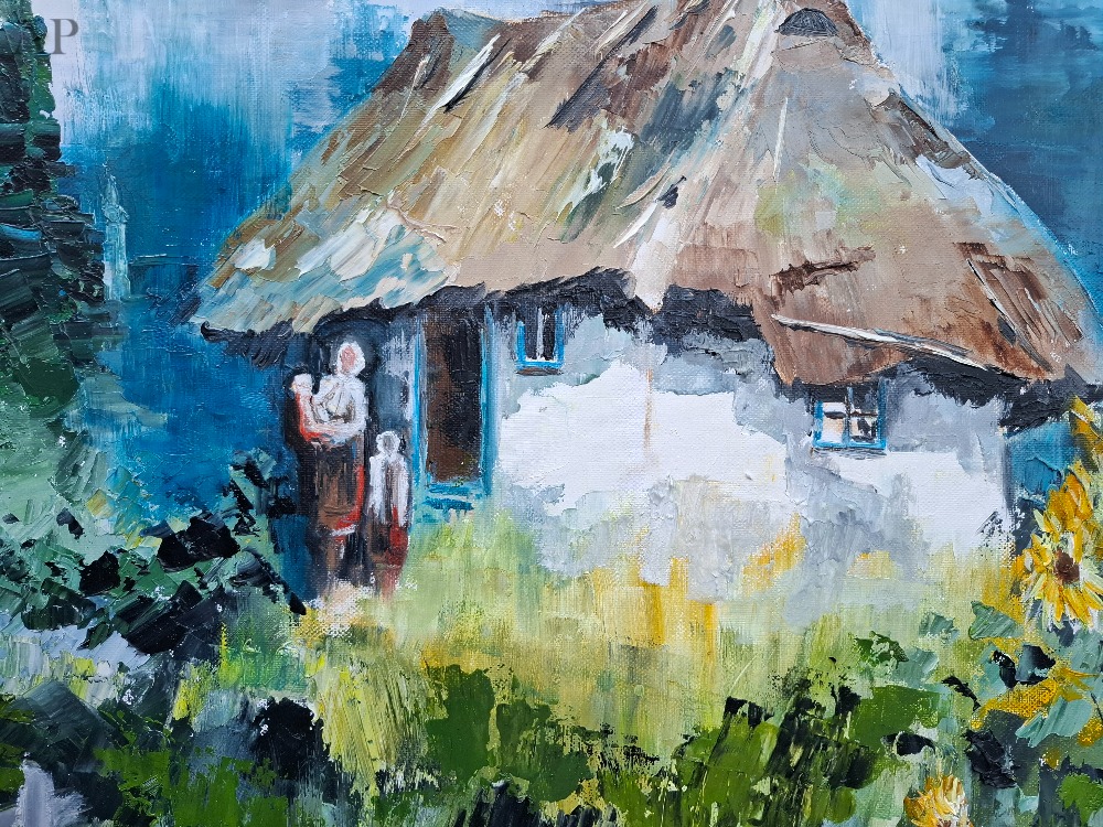 Vine ploaia - Pictură contemporană