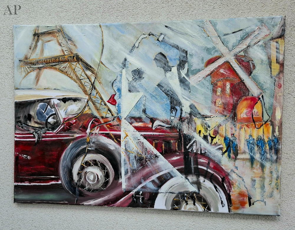 Misterele Parisului - Pictură contemporană