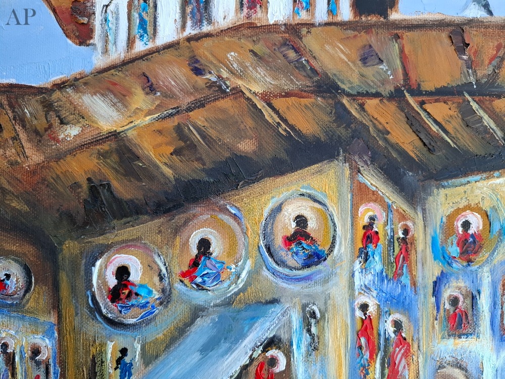 Ecourile trecutului - Pictură contemporană