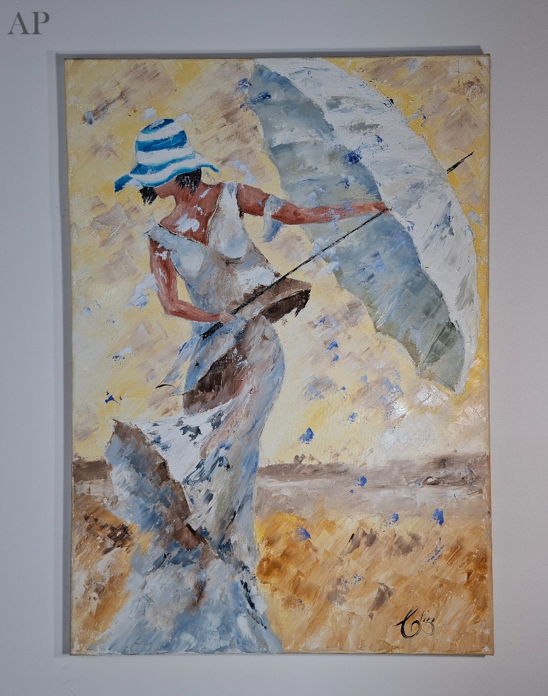 Furtuna de vară - Pictură contemporană