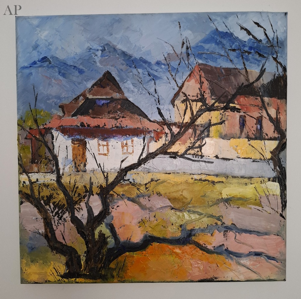 Ecoul toamnei, în Făgăraș - Pictură contemporană