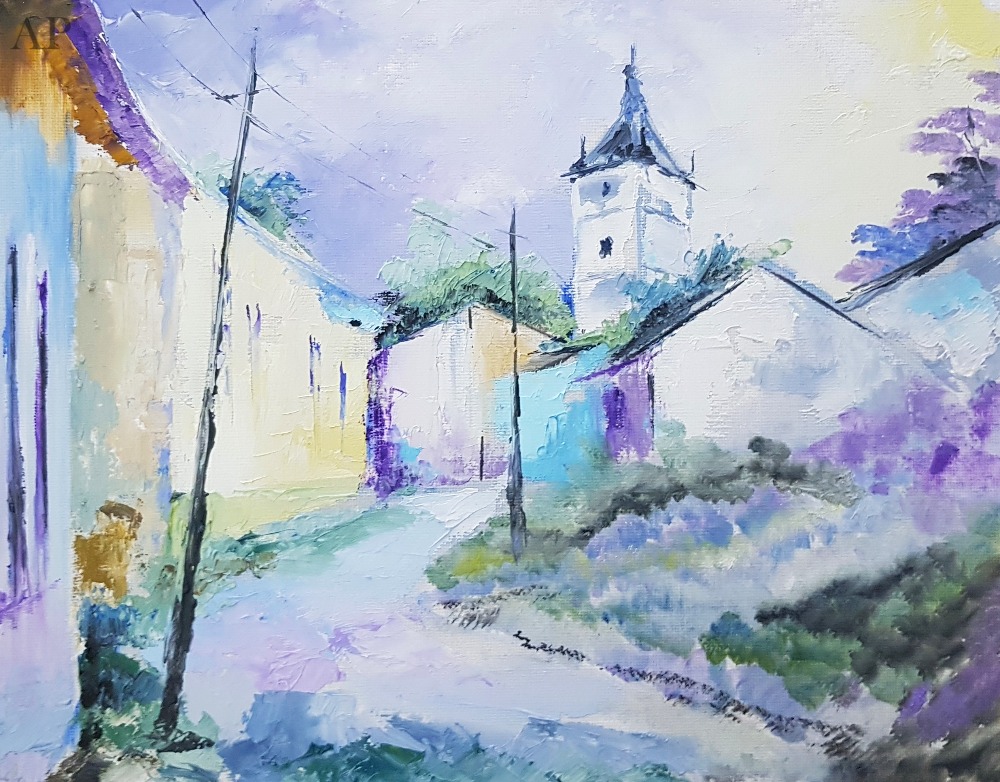 Amiaza zilei de vară - Pictură contemporană - Brașov