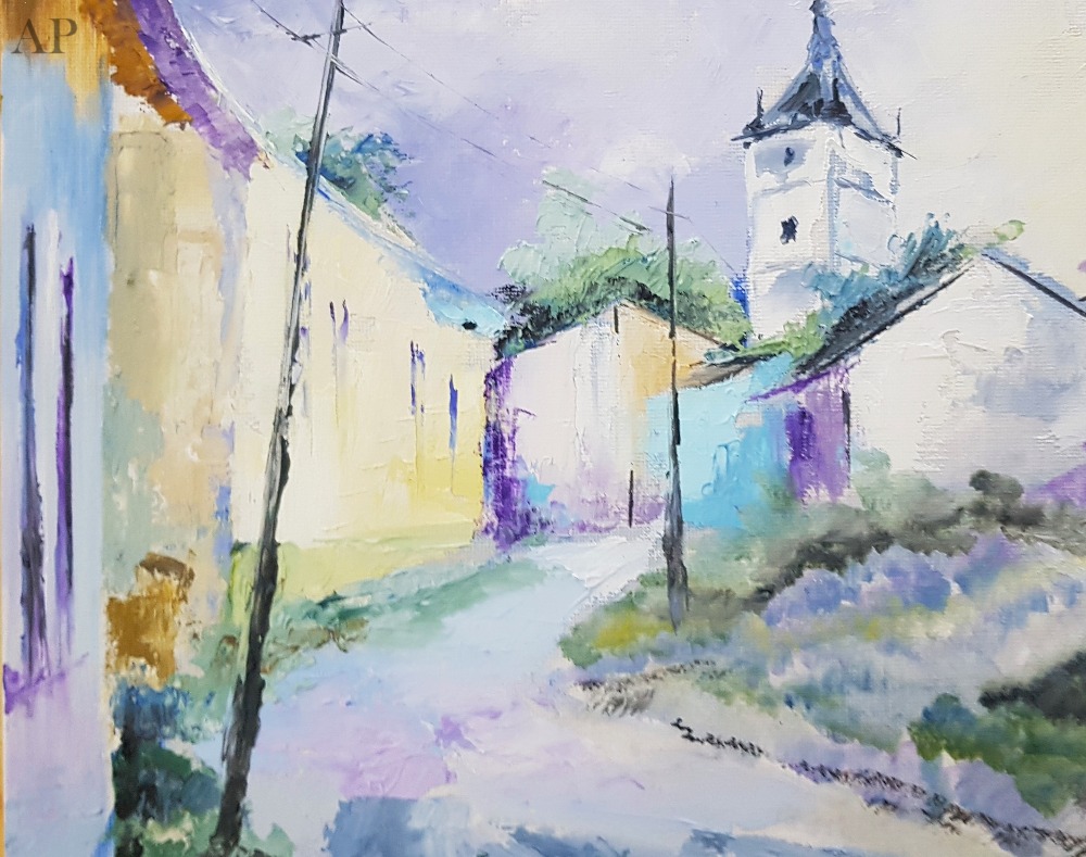 Amiaza zilei de vară - Pictură contemporană