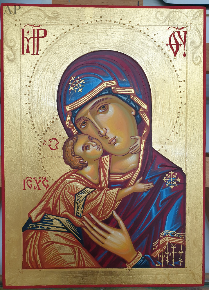 Icoane ortodoxe pictate manual pe lemn – la comandă - Lucrări cu temă religioasă - Maramureș